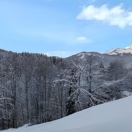 Appartement Confortable Avec Vue Sur La Montagne Notre-Dame-de-Bellecombe Bagian luar foto