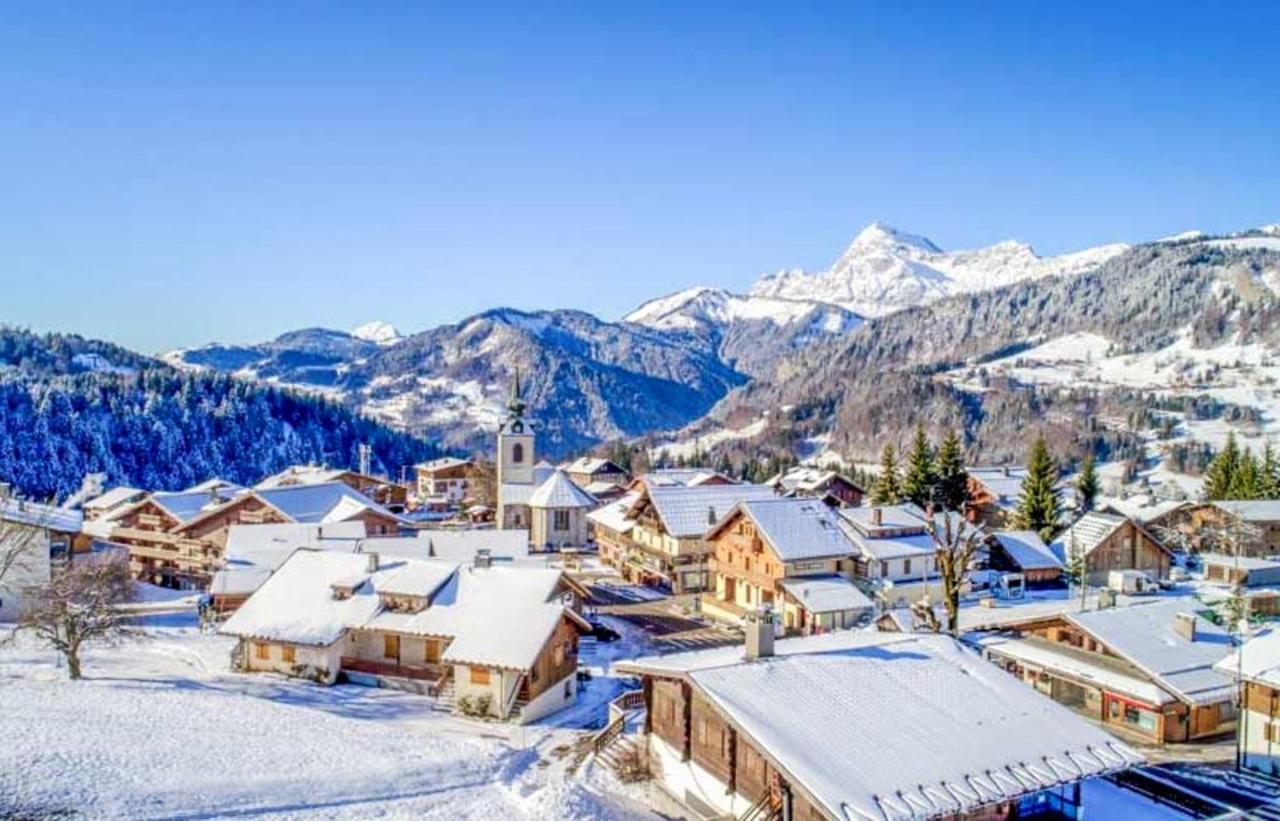 Appartement Confortable Avec Vue Sur La Montagne Notre-Dame-de-Bellecombe Bagian luar foto